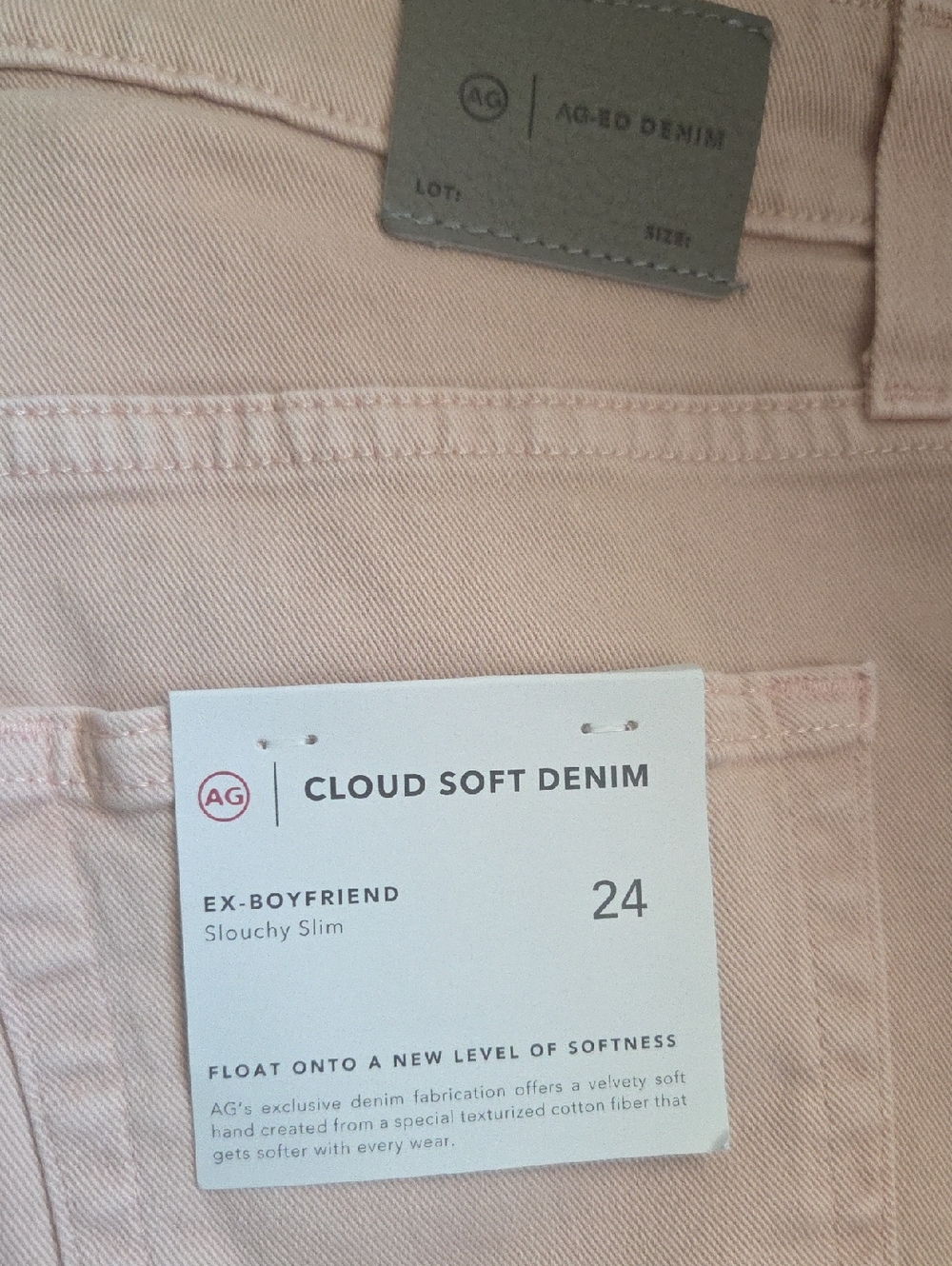 AG Jeans Ex Boyfriend Sloucy Slim Jeans - 5 YEARS - Picture 3 of 14